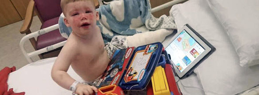Warning After Toddler is Burned by Shop Bought Oven Cleaning Fluid